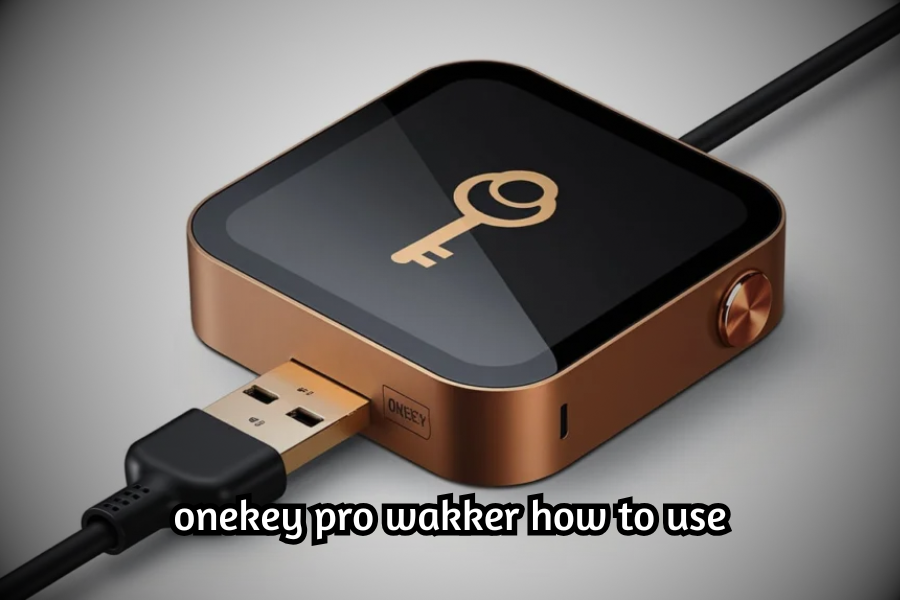 onekey pro wakker how to use