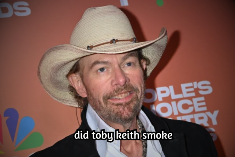 did toby keith smoke