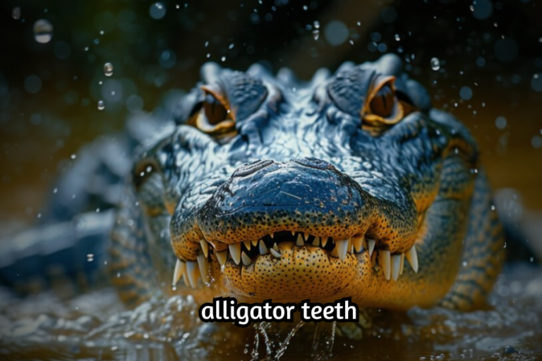 alligator teeth