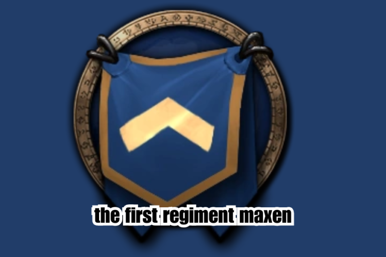 the first regiment maxen