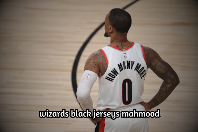 wizards black jerseys mahmood