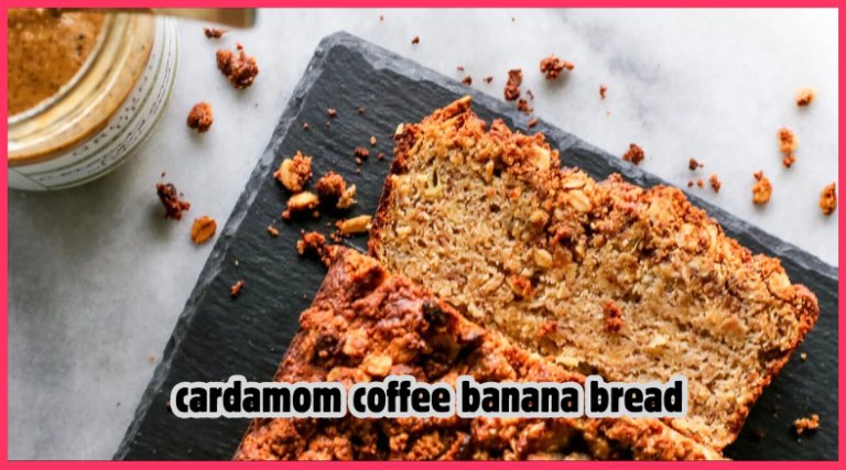 cardomon coffee banana bread