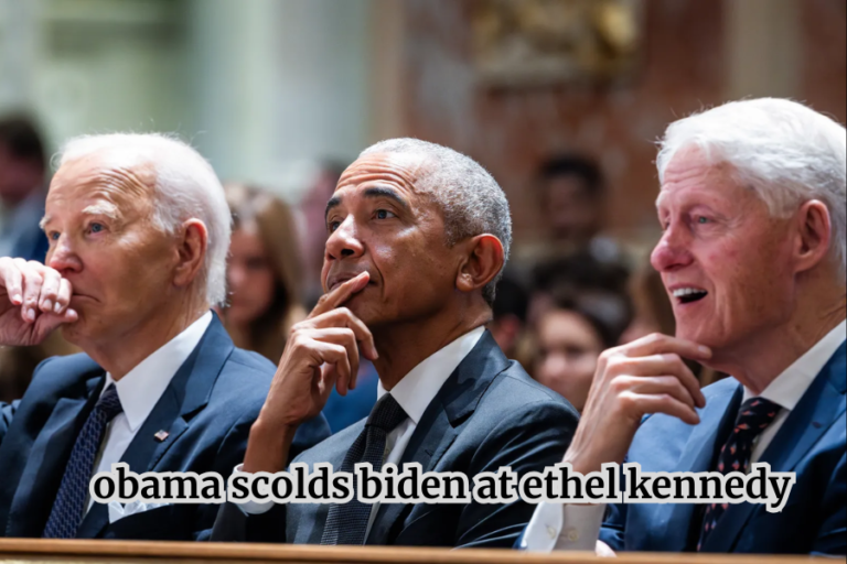 obama scolds biden at ethel kennedy