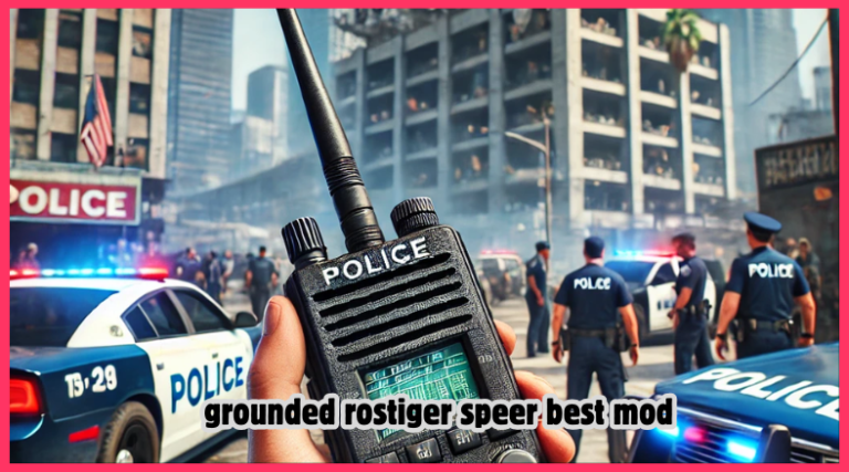 grounded rostiger speer best mod