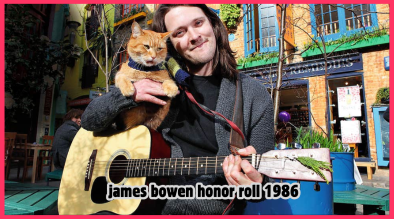 james bowen honor roll 1986