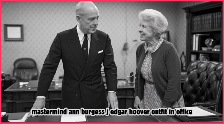 mastermind ann burgess j edgar hoover outfit in office